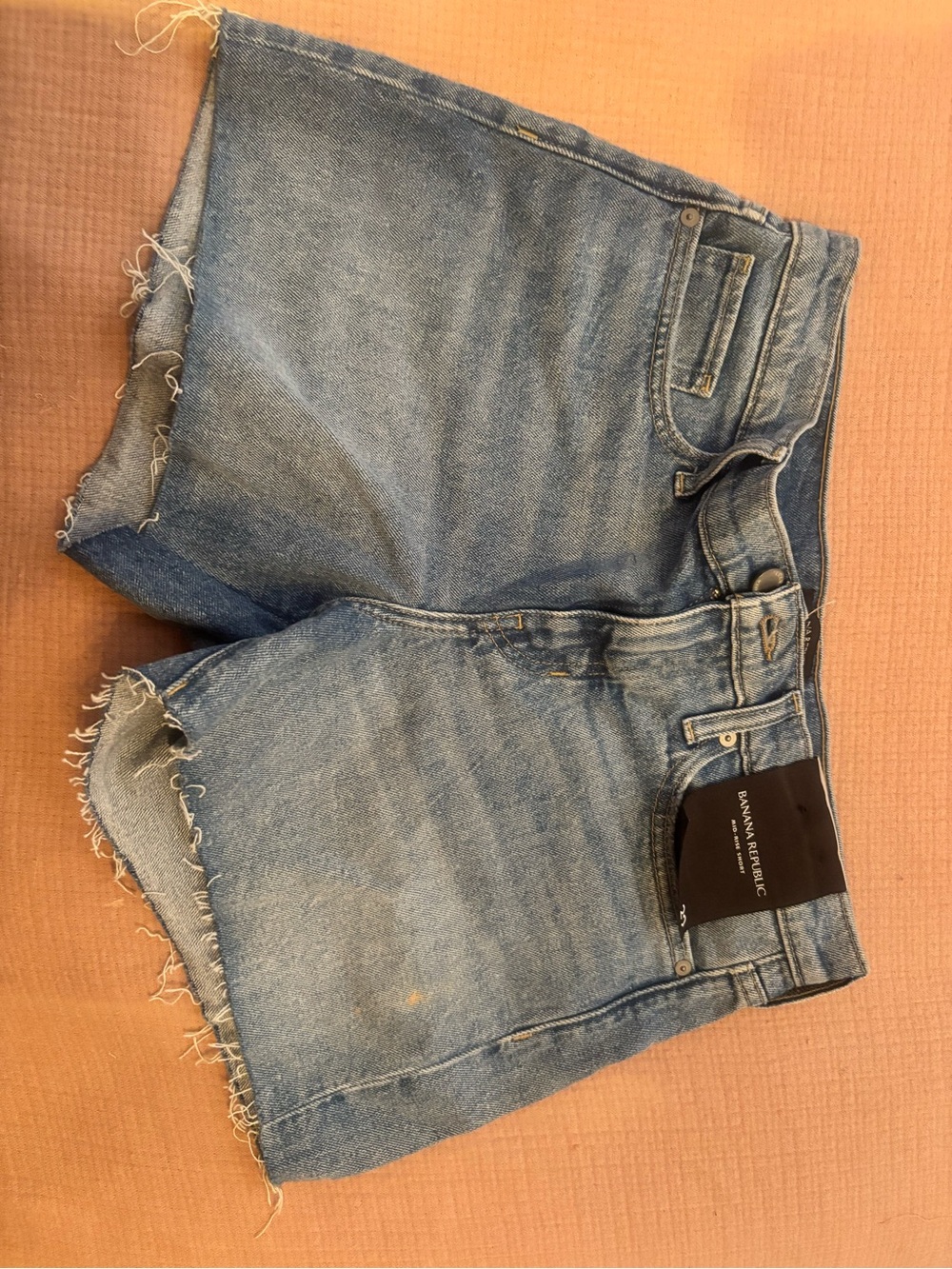 Banana Republic Medium Blue Denim Short - Mid Rise